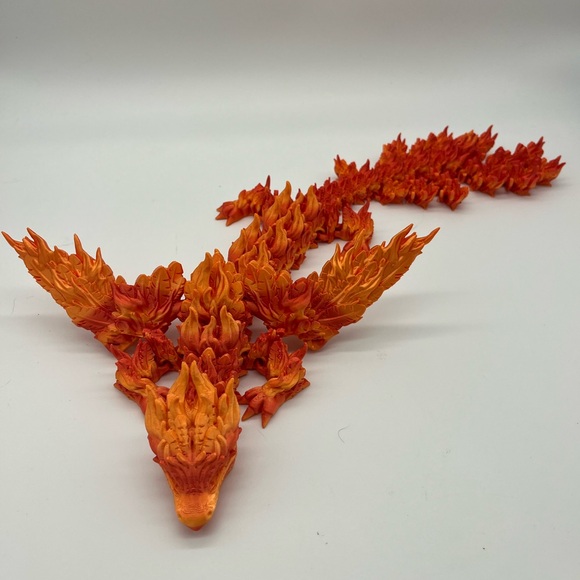 3D printed Phoenix Dragon 19” Fidget Toy Fun Collectible Stress Re… - Picture 3 of 4